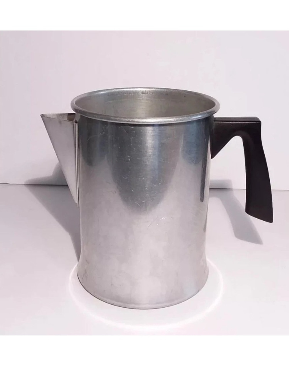 Mirro 9 Cup Stove Top Percolator Replacement Port Pot Aluminum Black Handle